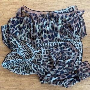 Fendi Silk Scarf